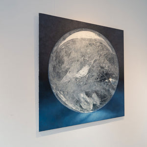 "Full Moon Bliss" | Birgit Wolfram | 2022 | 120 x 120 cm
