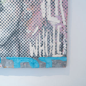 "Grey Blue Empowerment" | Patrizia Casagranda | 2023 | 140 x 115 cm