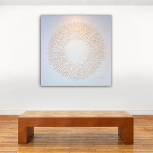 "cercle" | Jörg Minrath | 2023 | 120 x 120 x 2 cm