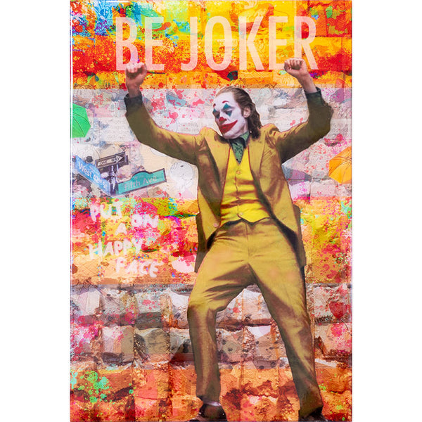 "Be Joker" | Collage | 30 x 20 x 3 cm