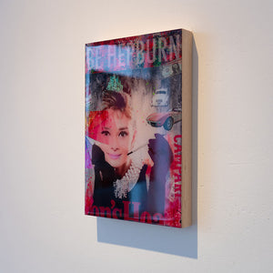 "Be Hepburn" | Collage | 30 x 20 x 3 cm