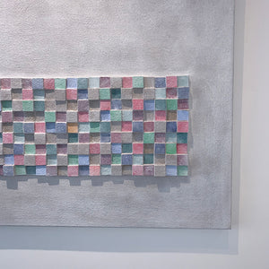"cubes" | Jörg Minrath | 2019 | 120 x 120 x 4 cm