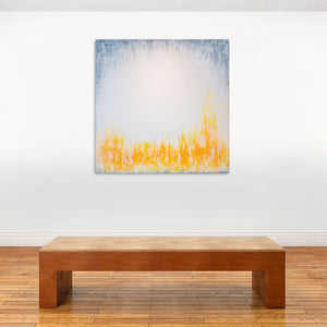 "ensoleillé" | Jörg Minrath | 2023 | 120 x 120 x 2 cm