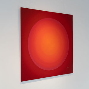 "rouge" | Jörg Minrath | 2023 | 120 x 120 x 2 cm