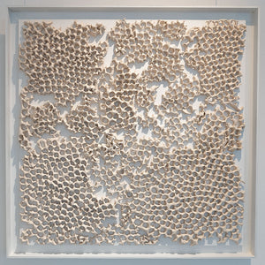 "Organisch weiss" | Karine Gamerschlag | 2022 | 60 x 60 cm