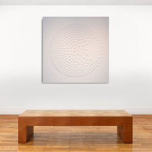 "ouverture" | Jörg Minrath | 2021 | 100 x 100 x 2 cm